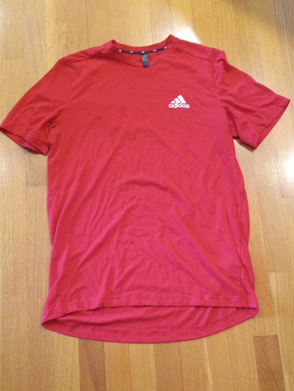 Adidas Red Mens Short Sleeve Top Medium